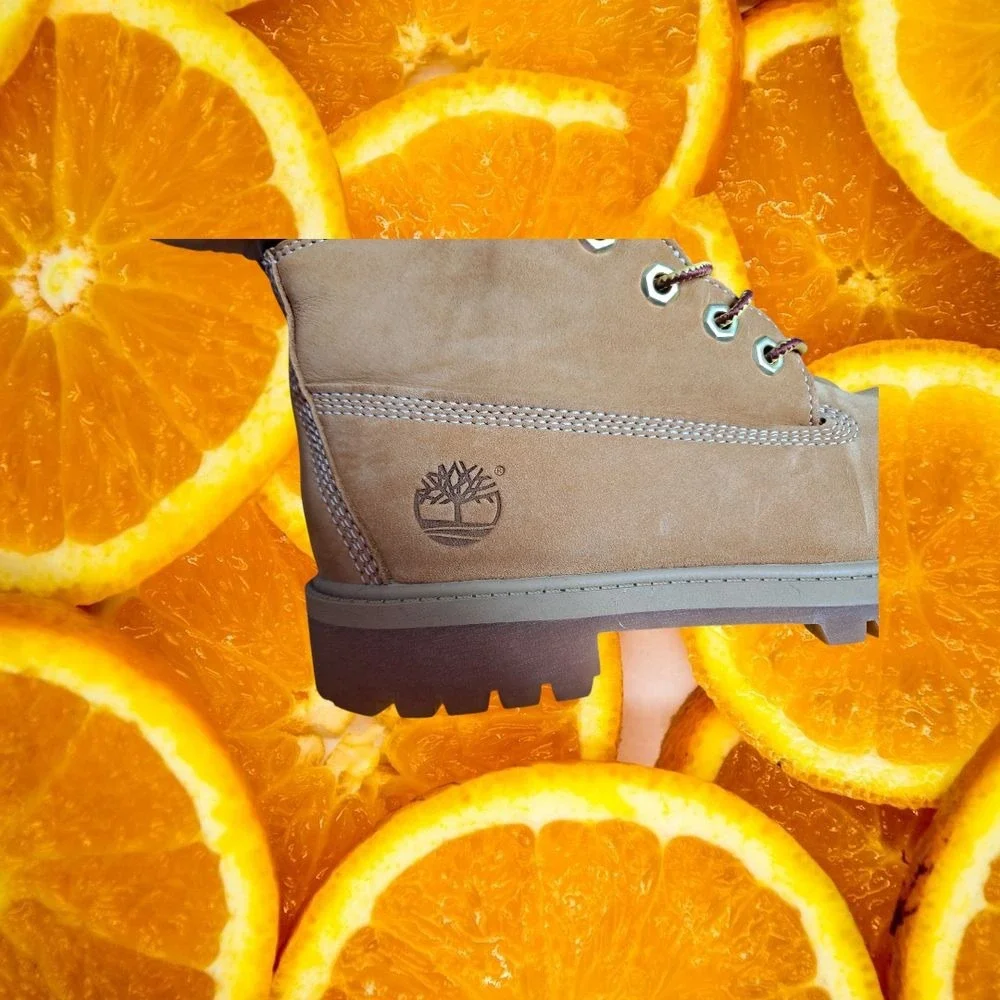 Timberland Kids' Boots Premium‎ Waterproof Padded Collar Wheat Size 4.5